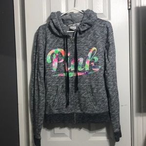 Pink VS hoodie Size Medium